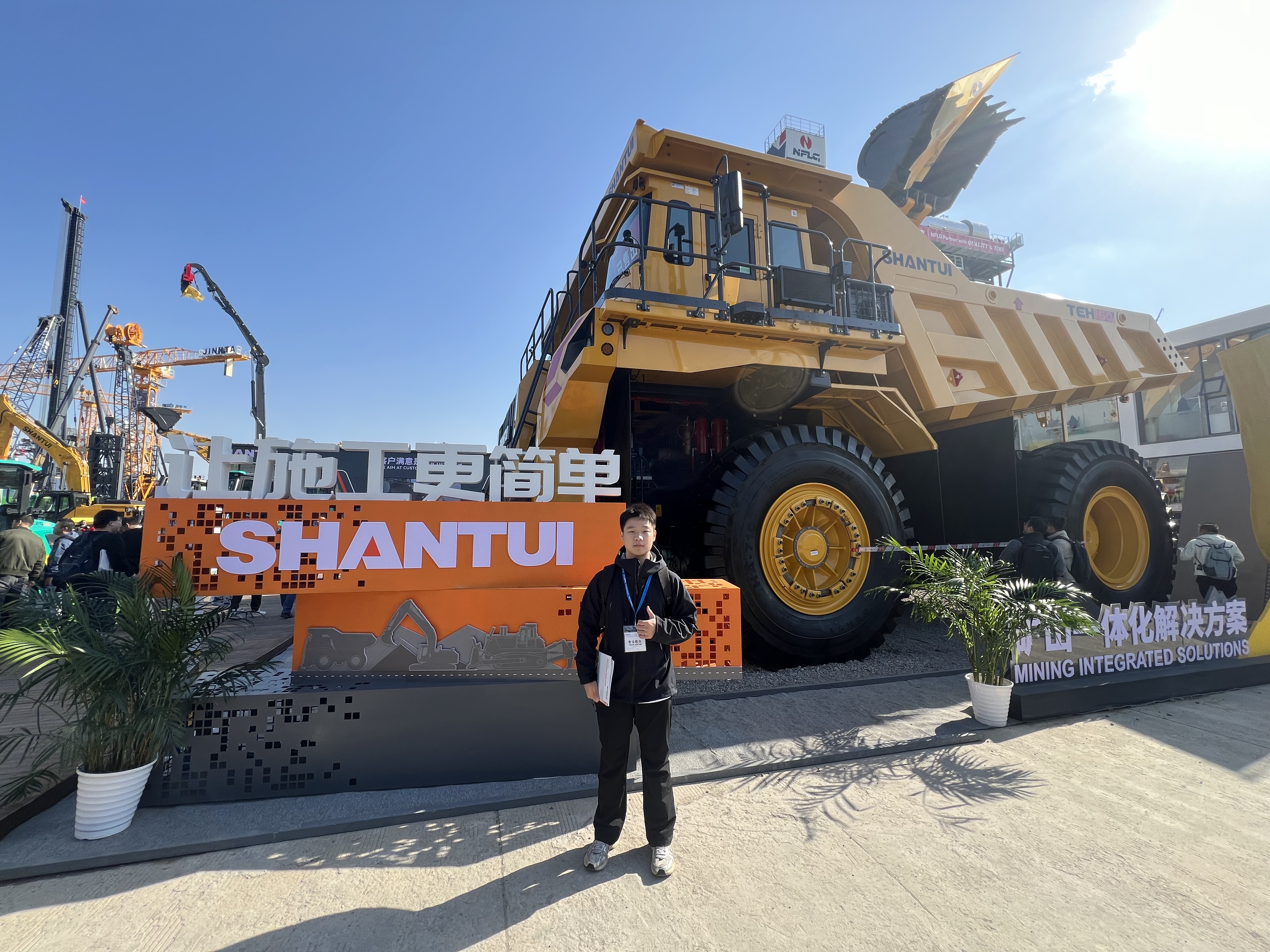 Nous étions à l'exposition Bauma