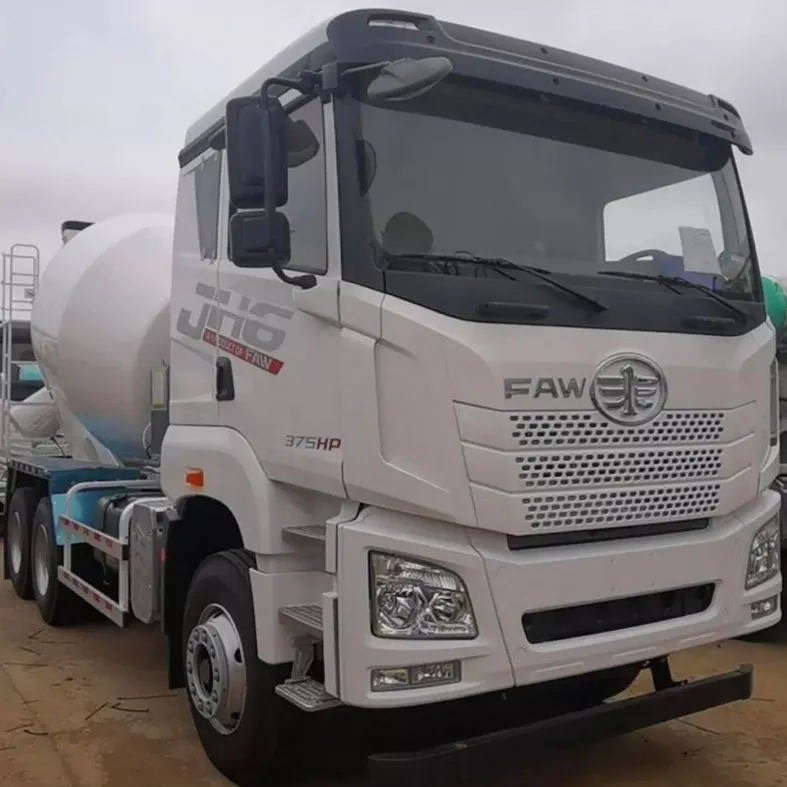 Camion malaxeur FAW JH6 6x4