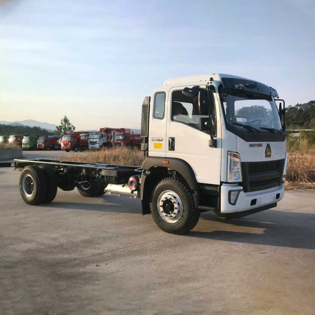 Camion de châssis de cargaison Howo 4x2