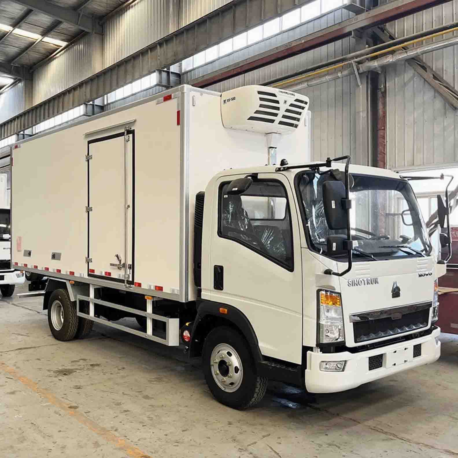 Sinotruk Howo Refrigerated 4x2 Van Tamin